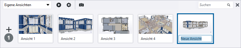 Ansicht erstellen