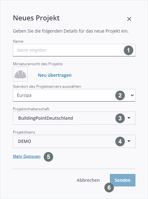 Neues Projekt